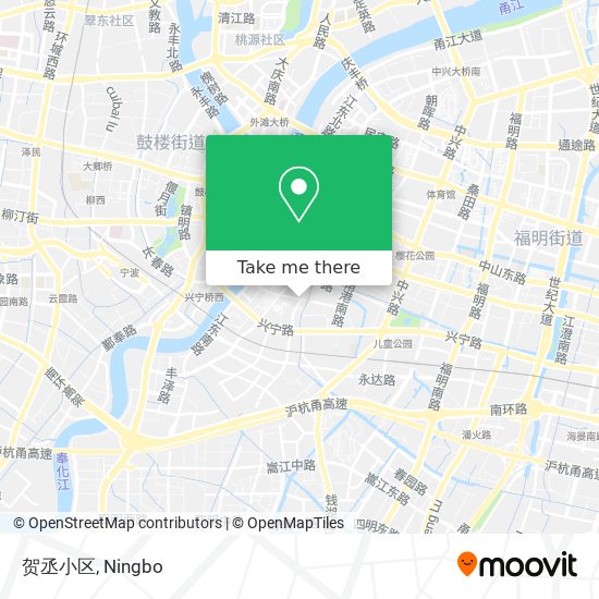 贺丞小区 map