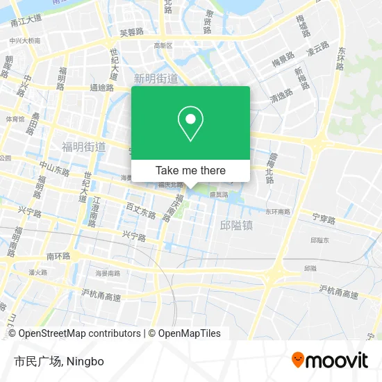 市民广场 map