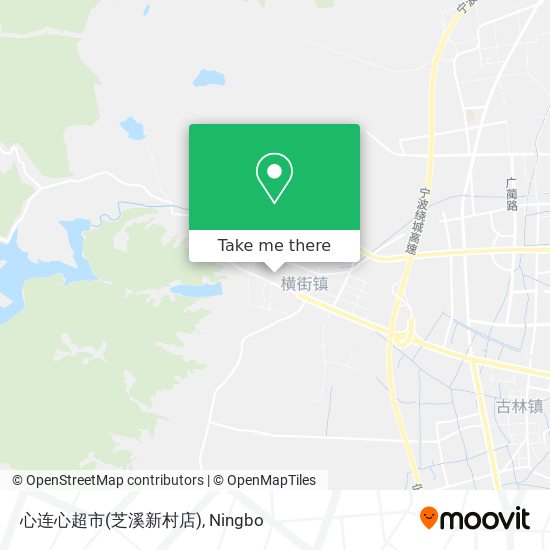 心连心超市(芝溪新村店) map