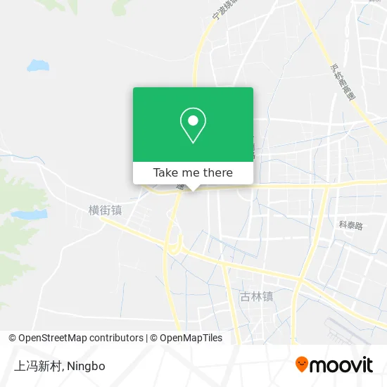 上冯新村 map