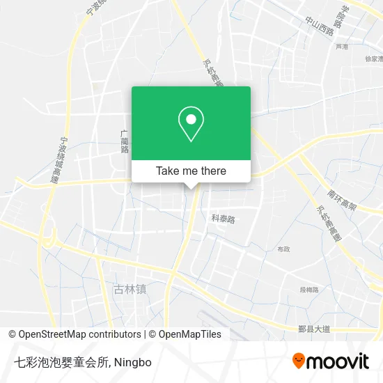 七彩泡泡婴童会所 map