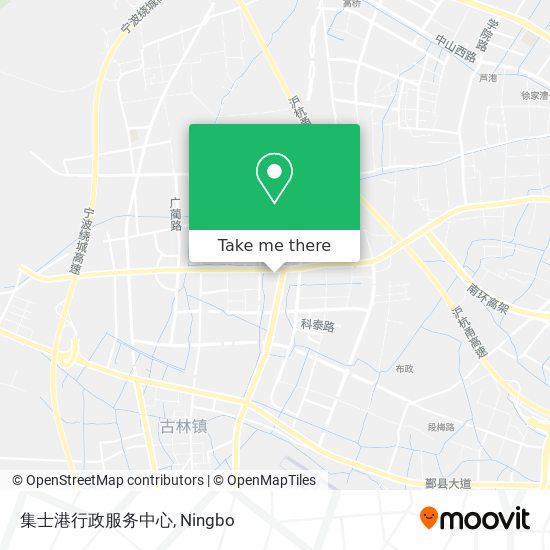 集士港行政服务中心 map