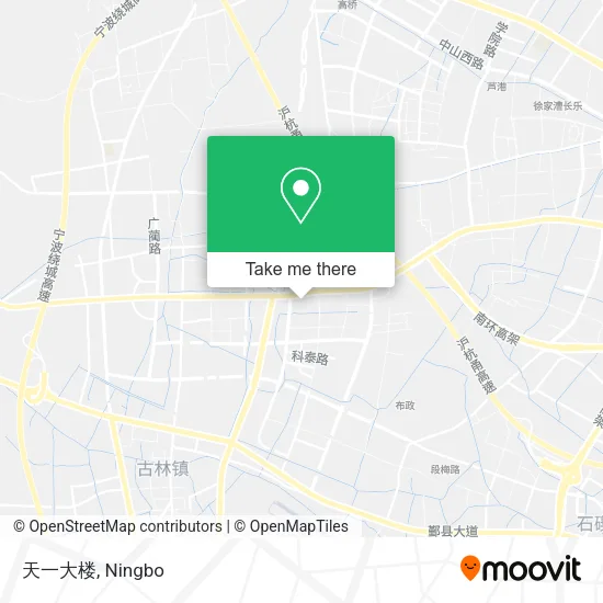 天一大楼 map