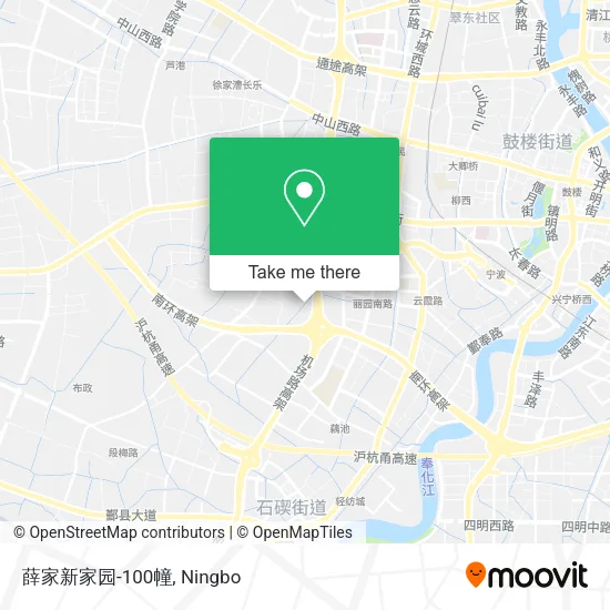 薛家新家园-100幢 map