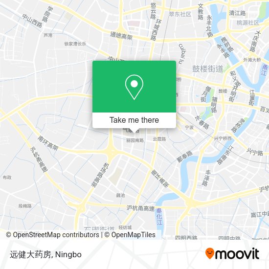 远健大药房 map