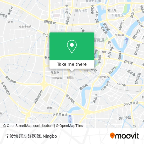 宁波海曙友好医院 map