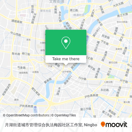 月湖街道城市管理综合执法梅园社区工作室 map