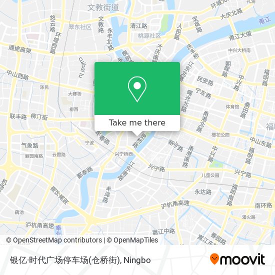 银亿·时代广场停车场(仓桥街) map