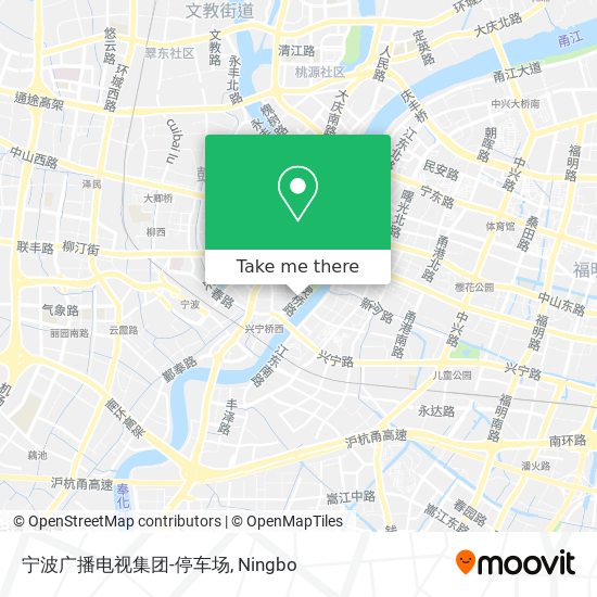 宁波广播电视集团-停车场 map