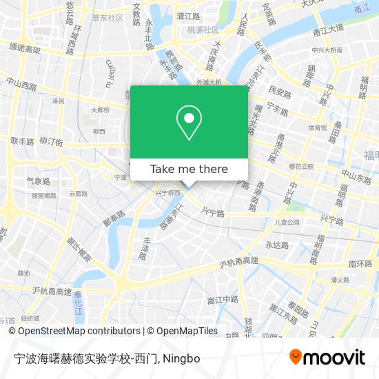 宁波海曙赫德实验学校-西门 map