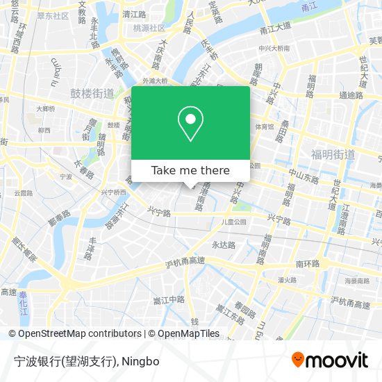 宁波银行(望湖支行) map