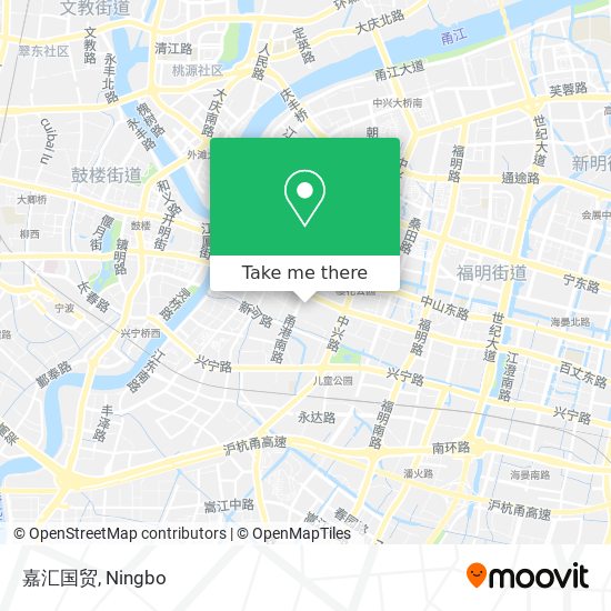 嘉汇国贸 map