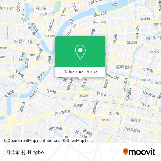 舟孟新村 map