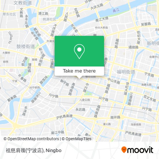祖慈肩颈(宁波店) map