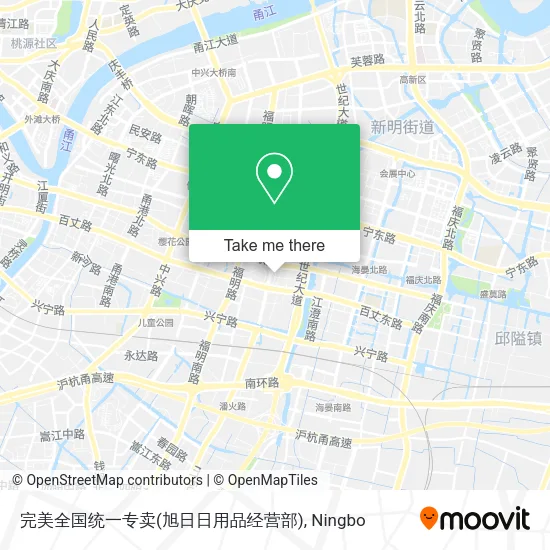完美全国统一专卖(旭日日用品经营部) map