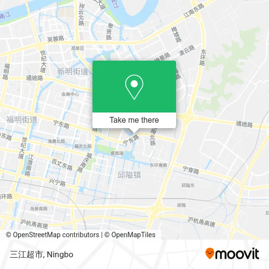三江超市 map