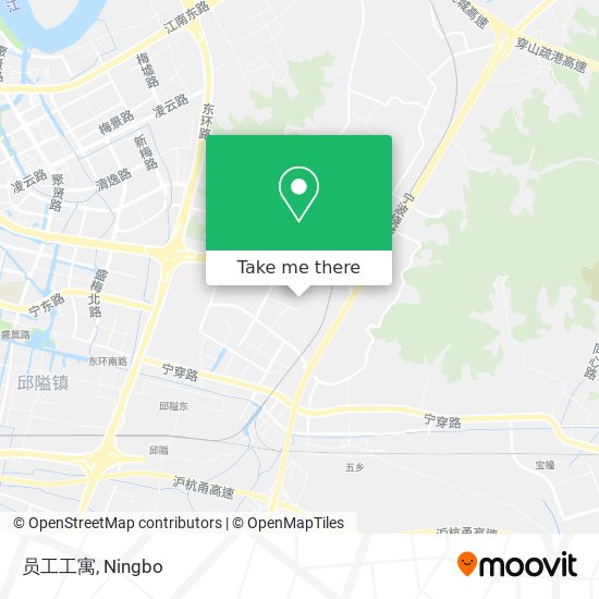 员工工寓 map