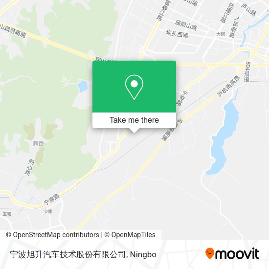 宁波旭升汽车技术股份有限公司 map