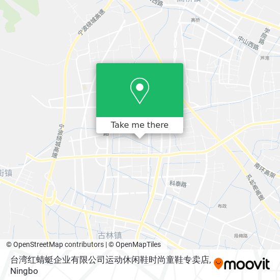 台湾红蜻蜓企业有限公司运动休闲鞋时尚童鞋专卖店 map