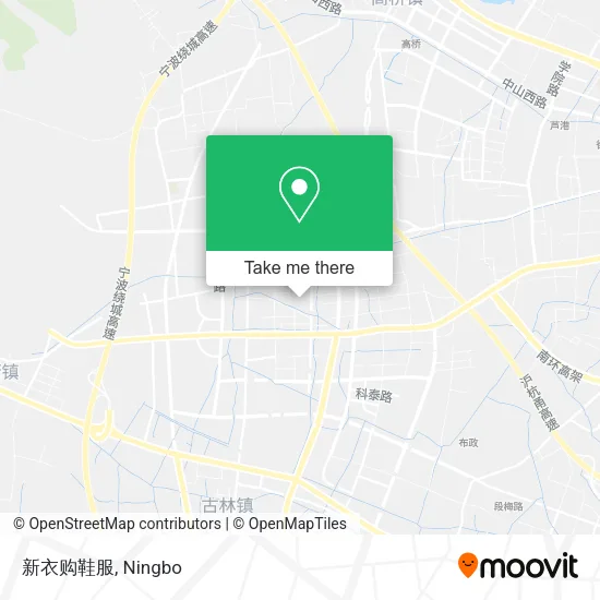 新衣购鞋服 map