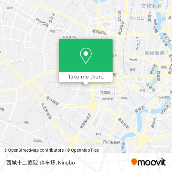 西城十二庭院-停车场 map
