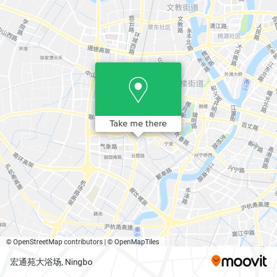 宏通苑大浴场 map