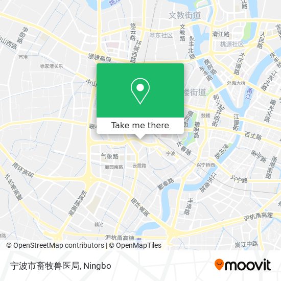 宁波市畜牧兽医局 map