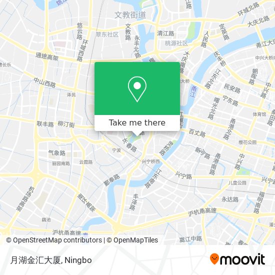 月湖金汇大厦 map