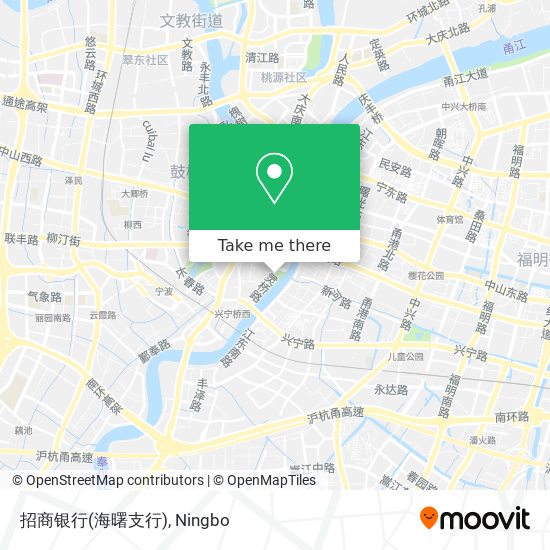 招商银行(海曙支行) map