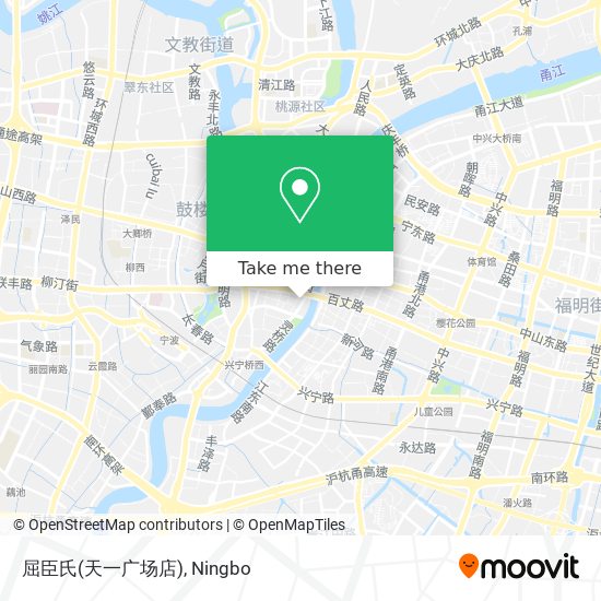 屈臣氏(天一广场店) map