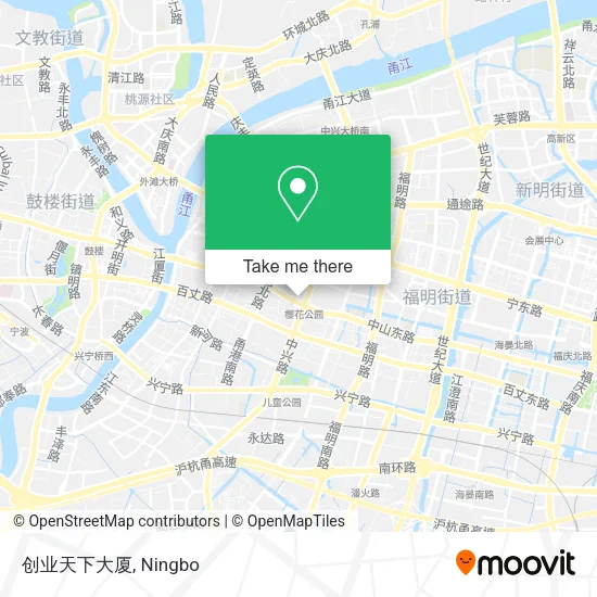 创业天下大厦 map
