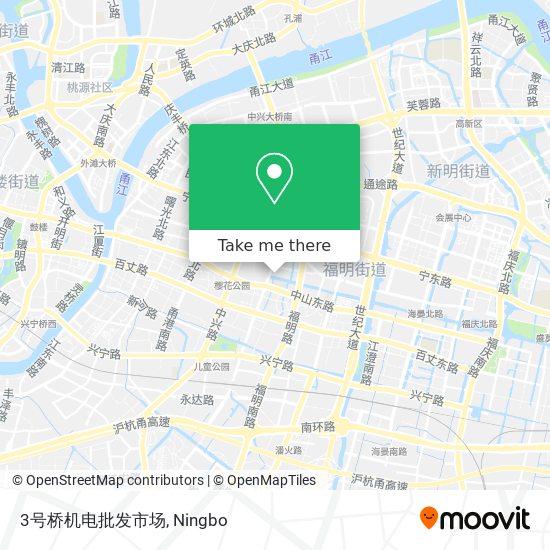 3号桥机电批发市场 map
