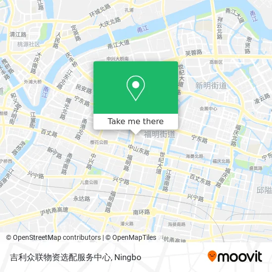 吉利众联物资选配服务中心 map