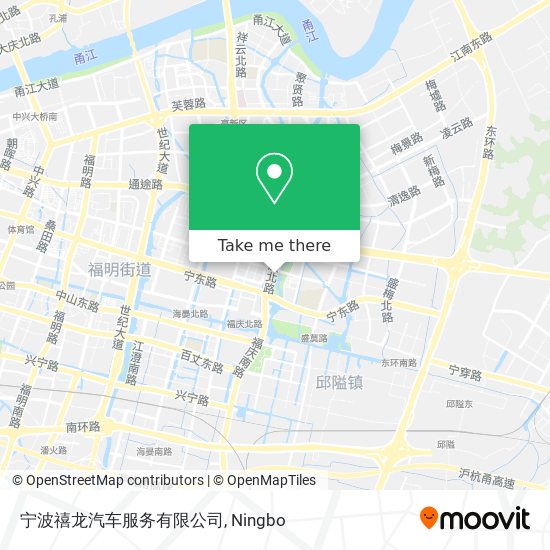宁波禧龙汽车服务有限公司 map