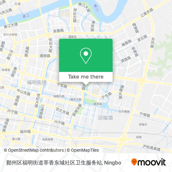 鄞州区福明街道莘香东城社区卫生服务站 map