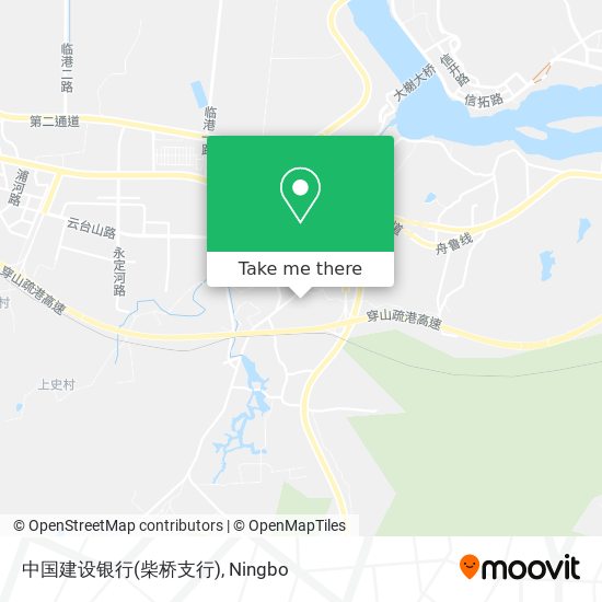 中国建设银行(柴桥支行) map