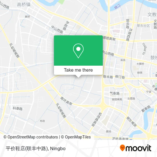 平价鞋店(联丰中路) map