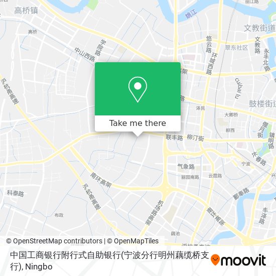 中国工商银行附行式自助银行(宁波分行明州藕缆桥支行) map