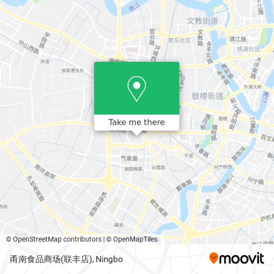 甬南食品商场(联丰店) map