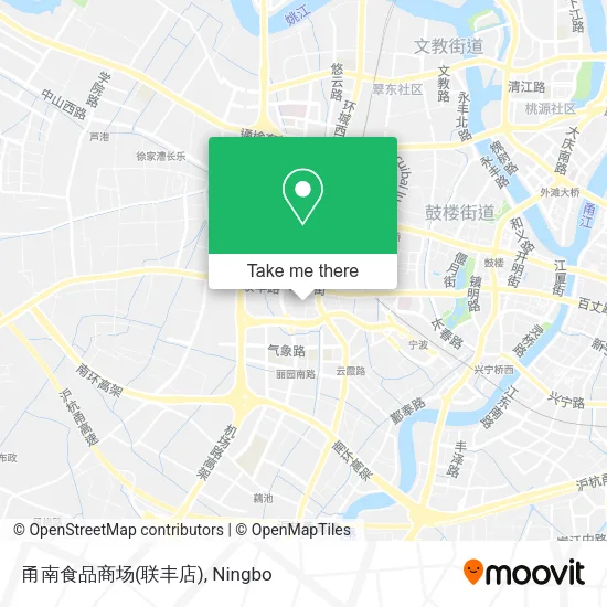 甬南食品商场(联丰店) map