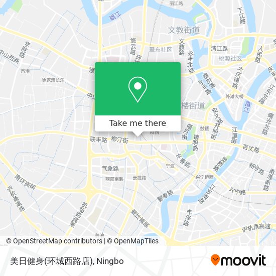 美日健身(环城西路店) map