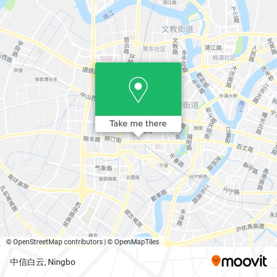 中信白云 map