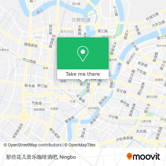 那些花儿音乐咖啡酒吧 map