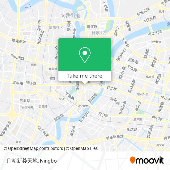 月湖新荟天地 map