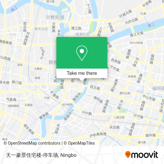 天一豪景住宅楼-停车场 map