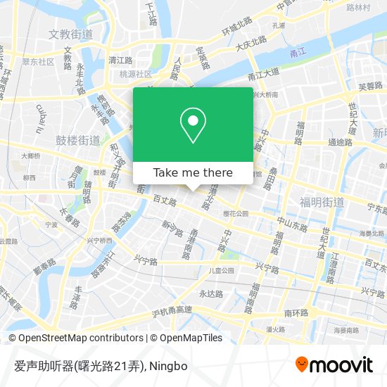 爱声助听器(曙光路21弄) map