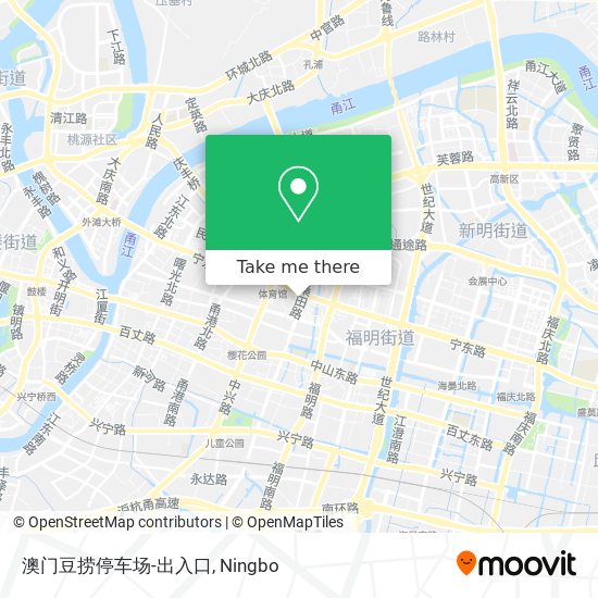澳门豆捞停车场-出入口 map