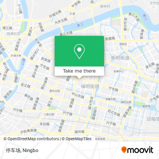 停车场 map