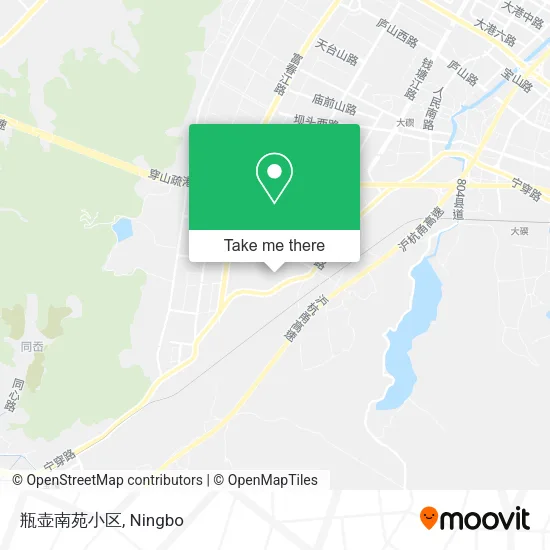 瓶壶南苑小区 map