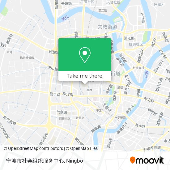 宁波市社会组织服务中心 map